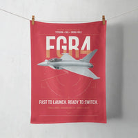 Thumbnail for Eurofighter Typhoon FGR4 design on red towel