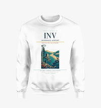 Thumbnail for Inverness Airport (INV) design on white sweatshirt