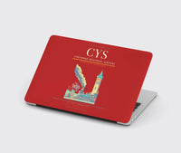 Thumbnail for Cheyenne Regional Airport (CYS) design on red MacBook case