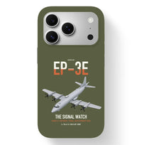 Thumbnail for EP-3E ARIES II design on green army magsafe iphone case, for iPhone 17 Pro