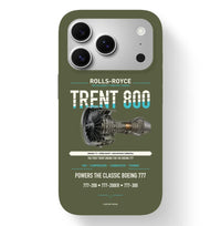 Thumbnail for TRENT 800 Case design on green army iphone case
