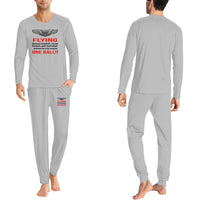Thumbnail for Flying One Ball men pajamas - Light Gray
