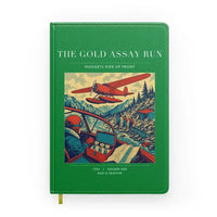 Thumbnail for VINTAGE G4415 - The Gold Assay Run - Designed Notebooks design on green