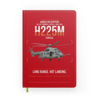 Thumbnail for Airbus Helicopters H225M Caracal design on red notebook