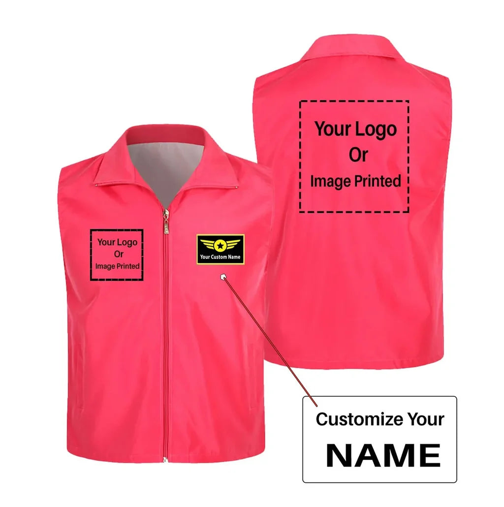 Customisable Name with DOUBLE LOGO Vest - view 7