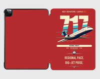 Thumbnail for Boeing 717-200 design on red ipad tablet case