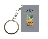 Thumbnail for Aktobe Airport (AKX) design on gray key chain