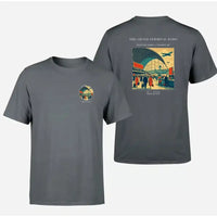 Thumbnail for VINTAGE G4300 - The Grand Terminal Echo - Double-Side T-Shirt design on gray double side t shirt
