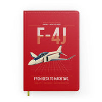 Thumbnail for F-4J Phantom II design on red notebook