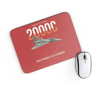 Thumbnail for Dassault Mirage 2000C RDI design on red rectangle mouse pad