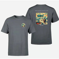 Thumbnail for VINTAGE G4287 - The Powder Morning Lift - Double-Side T-Shirt design on gray double side t shirt