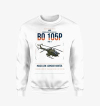 Thumbnail for MBB BO 105P PAH-1 design on white sweatshirt