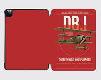Thumbnail for Fokker Dr.I design on red ipad tablet case
