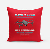 Thumbnail for DJI Mavic 2 Zoom design on red pillow