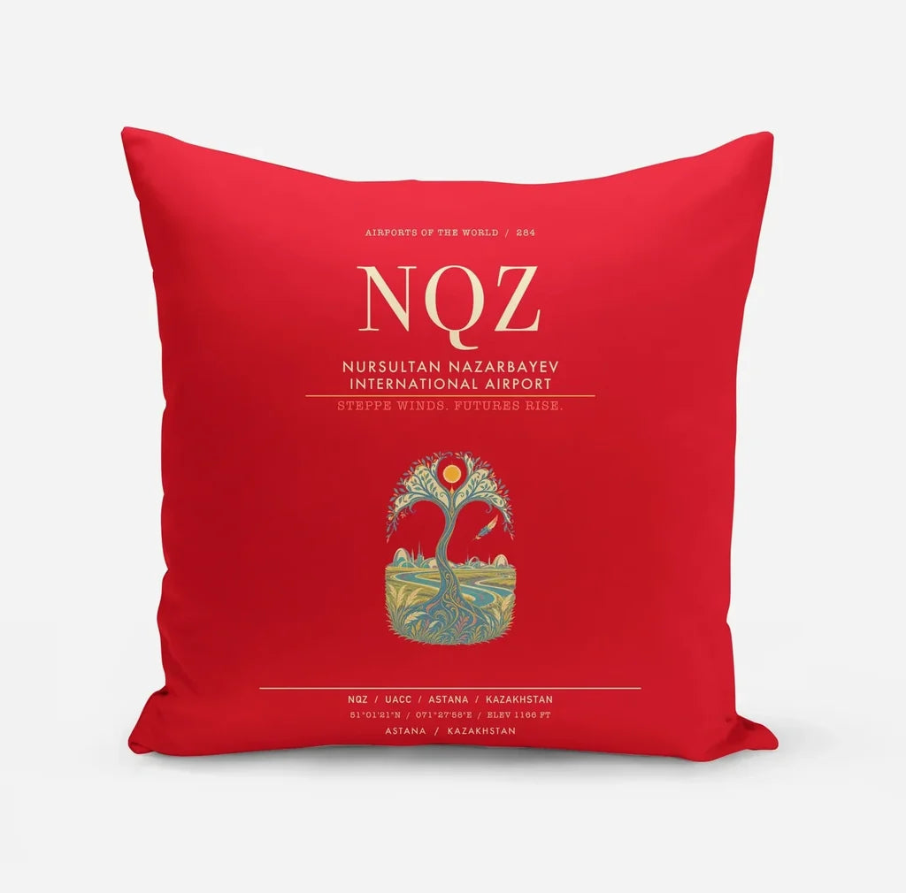 Nursultan Nazarbayev International Airport Astana NQZ - Red