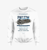 Thumbnail for PW127M design on white sweatshirt