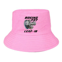 Thumbnail for Boeing 737 & Leap 1B summer hat - light pink
