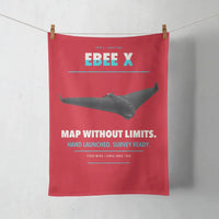 Thumbnail for AgEagle eBee X design on red towel