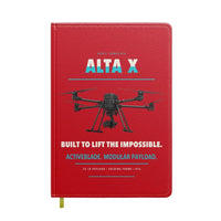 Thumbnail for Freefly Alta X design on red notebook