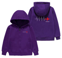 Thumbnail for Aviation Heartbeats Hoodie - view 7