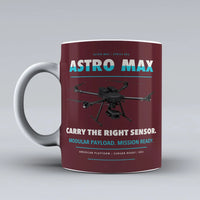 Thumbnail for Astro Max Mug design on dark red freefly