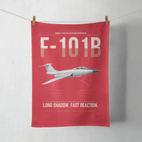 Thumbnail for F-101B Voodoo design on red towel