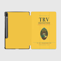 Thumbnail for Thiruvananthapuram International Airport (TRV) design on yellow samsung tablet tablet case