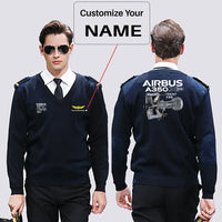 Thumbnail for Customisable Airbus A350 Sweater - view 7