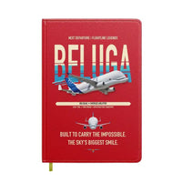 Thumbnail for Airbus BelugaXL / A330-743L design on red notebook
