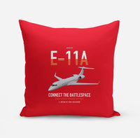 Thumbnail for E-11A BACN design on red pillow