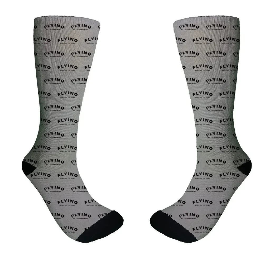 Flying All Around The World Socks - view 7