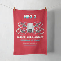 Thumbnail for DJI Neo 2 design on red towel