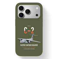 Thumbnail for Kawasaki C-2 design on green army magsafe iphone case, for iPhone 17 Pro