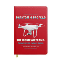 Thumbnail for DJI Phantom 4 Pro V2.0 design on red notebook