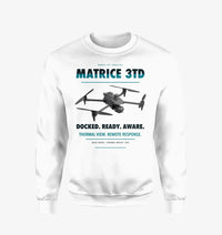 Thumbnail for DJI Matrice 3TD design on white sweatshirt