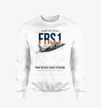Thumbnail for British Aerospace Sea Harrier FRS.1 design on white sweatshirt
