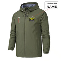 Thumbnail for Aviation Alphabet Rain Jacket - view 7