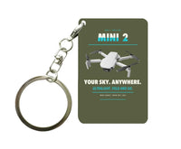 Thumbnail for DJI Mini 2 Key Chain design on green army key chain