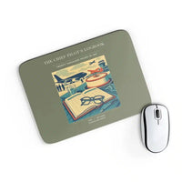 Thumbnail for VINTAGE G4426 - The Chief Pilot's Logbook - Designed Mouse Pads design on greenarmy rectangle
