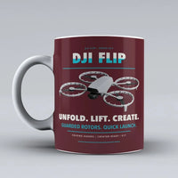 Thumbnail for Flip Mug design on dark red dji