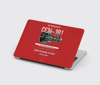 Thumbnail for CF34-3B1 design on red MacBook case