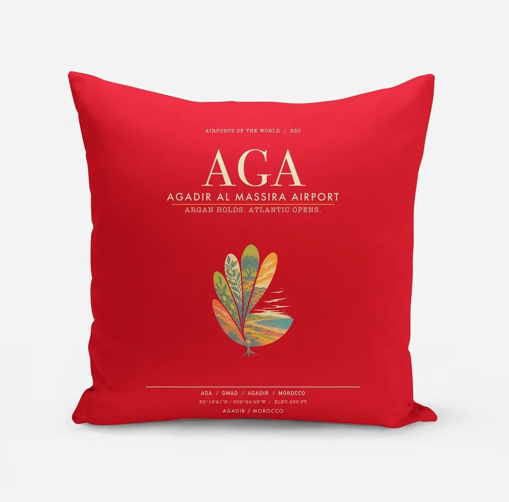 Agadir Al Massira Airport AGA - Red