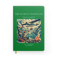 Thumbnail for VINTAGE G4052 - The Search And Rescue - Designed Notebooks design on green