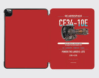 Thumbnail for CF34-10E design on red ipad tablet case