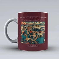 Thumbnail for VINTAGE G4221 - The Rooftop Spotting Deck - Ceramic Mug design on darkred