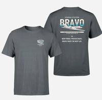 Thumbnail for Cessna Citation Bravo design on gray double-side t-shirt, double-side print