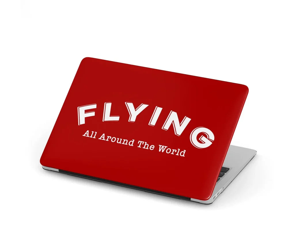 Flying All Around The World MacBook Case - view 7