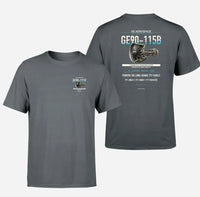 Thumbnail for GE90-115B design on gray t shirt