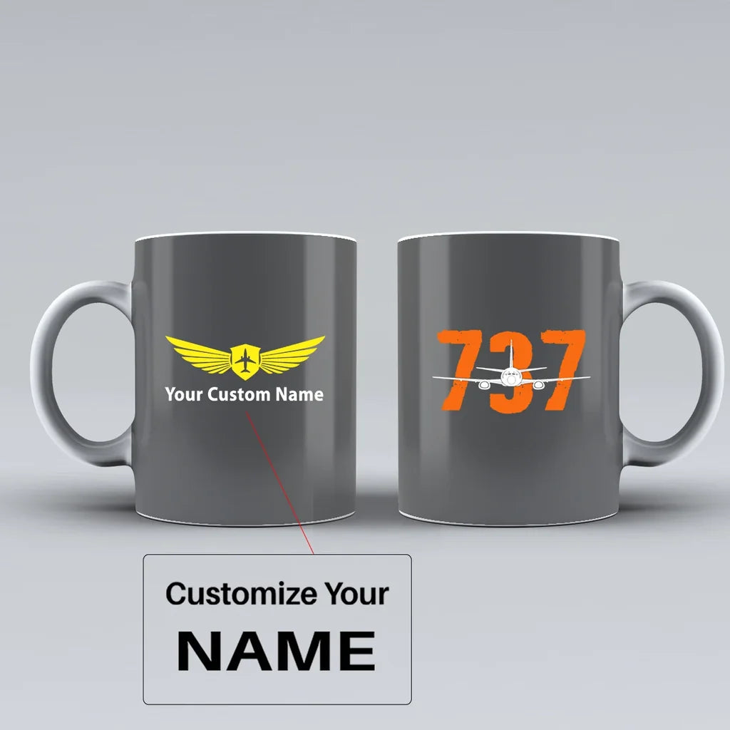 Customisable Boeing 737 Mug - view 7