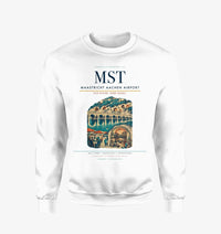 Thumbnail for Maastricht Aachen Airport (MST) design on white sweatshirt